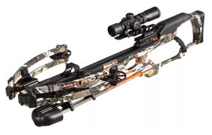 100LB CROSSBOW RIFLE W/ RED DOT SIGHT AND FISHING KIT