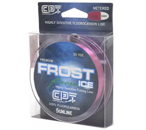 Clam Pro Tackle Frost Fluoro Ice Premium Fluorocarbon Fishing Line