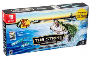 Bass Pro Shops The Strike Championship Edition Fishing Game Bundle for  Nintendo Switch