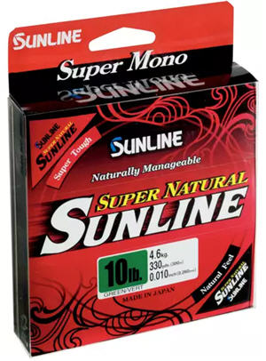 Sunline Super Natural Nylon Monofilament Fishing Line 