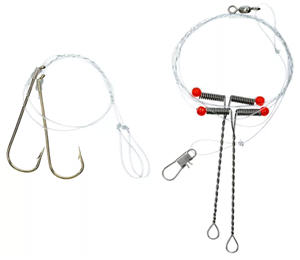 Mastiff Gears® 12 Pcs Pickerel rigs with Circle Hooks