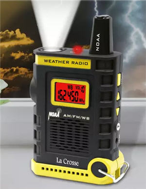 La Crosse Technology Handheld NOAA Weather Radio 