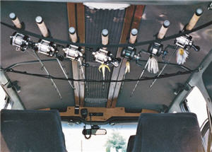 Rod Saver Vehicle Fishing Rod Carrier
