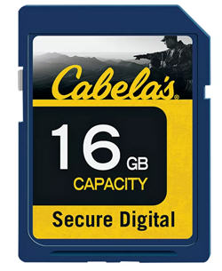 Cabela's SD Pro Memory Cards 