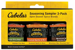 Cabela's Open Season Mini Seasoning Sampler