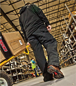 warehouse worker work boots