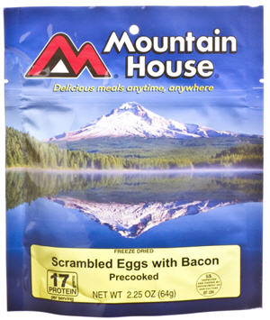 mountain house scrambled eggs bacon