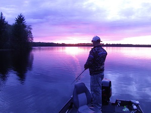 angler fishing