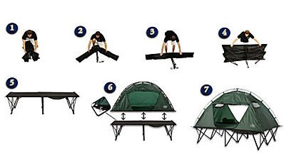 tent cot