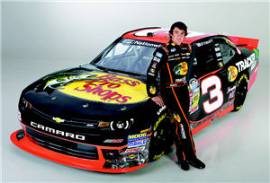 ty dillon with car