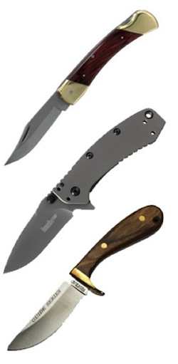 types of hunting knives