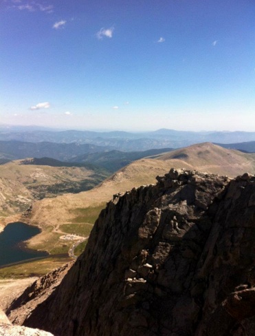 View from Mount Evans Summit
