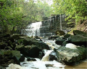 waterfall hiking