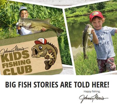 The Johnny Morris Kids Fishing Club information
