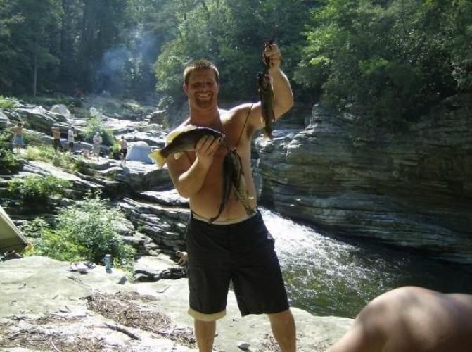 Braggin' Board Photo: Fishing on a camping trip