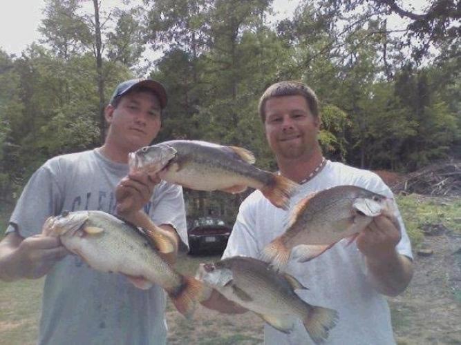 Braggin' Board Photo: Great Day Fishing (Cappie & Bass)