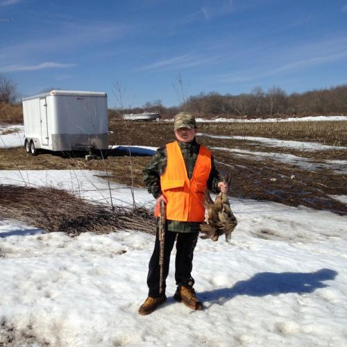 Braggin' Board Photo: Joshua Hunting Pheasants