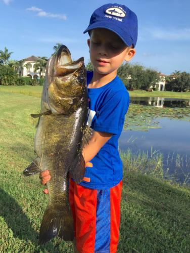 Braggin' Board Photo: Michael Daddono & his Huge Bass!