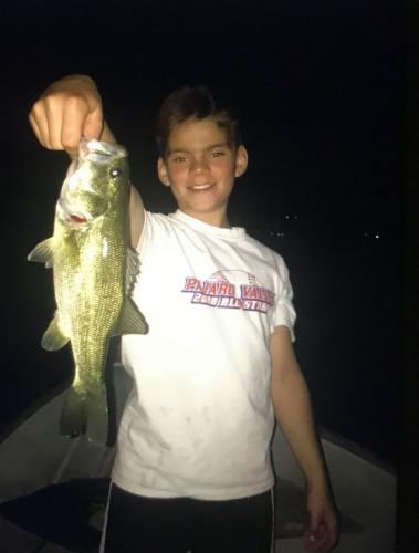 Braggin' Board Photo: Night Fishing Bass