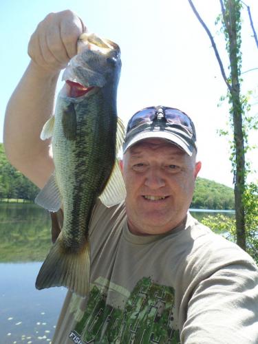 Braggin' Board Photo: Caught this Bass Memorial Day Camping