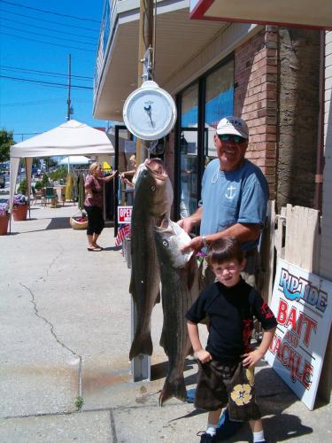Braggin' Board Photo: 50 Striper Saltwater Bass