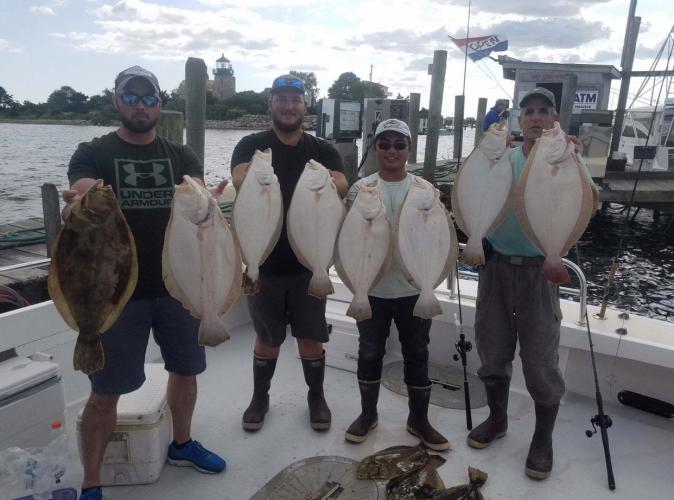 Lots of Gulf Flounder