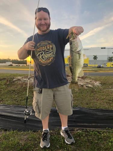 First Bass caught by this angler at Ft. Myers BPS