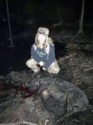 Braggin' Board Photo: Lindseys first hog kill