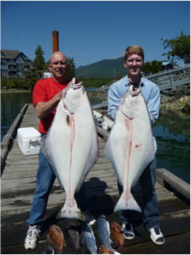 Braggin' Board Photo: Fishing halibut