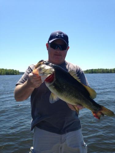 Braggin' Board Photo: Allen W.  Harris Lake