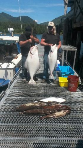 Braggin' Board Photo: Fishing Halibut and lots of Lingcod