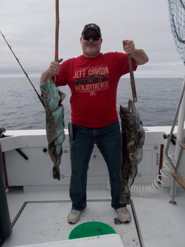 Braggin' Board Photo: 2 nice Lingcod