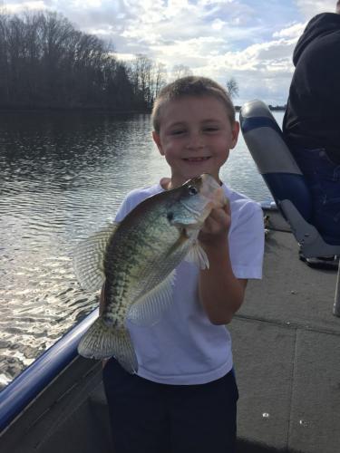 Braggin' Board Photo: Brady"s Big Crappie