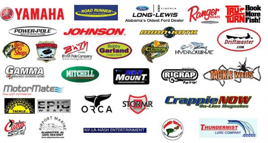 Braggin' Board Photo: Crappie Country signature logos  1