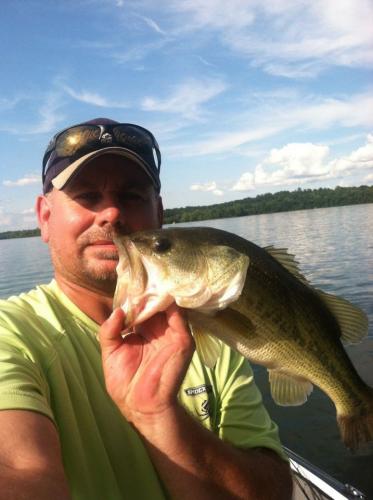 Braggin' Board Photo: Fishing Bass at Percy Priest Lake