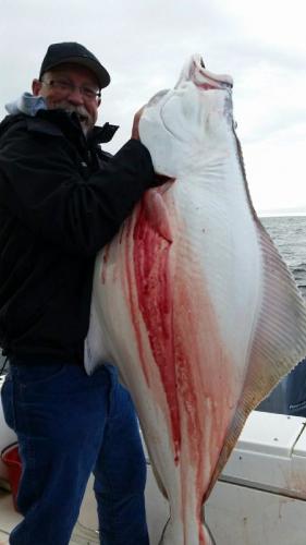 Braggin' Board Photo: Big Halibut