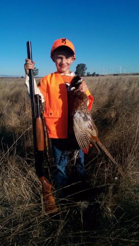 Braggin' Board Photo: Rifle+Pheasant=Fun