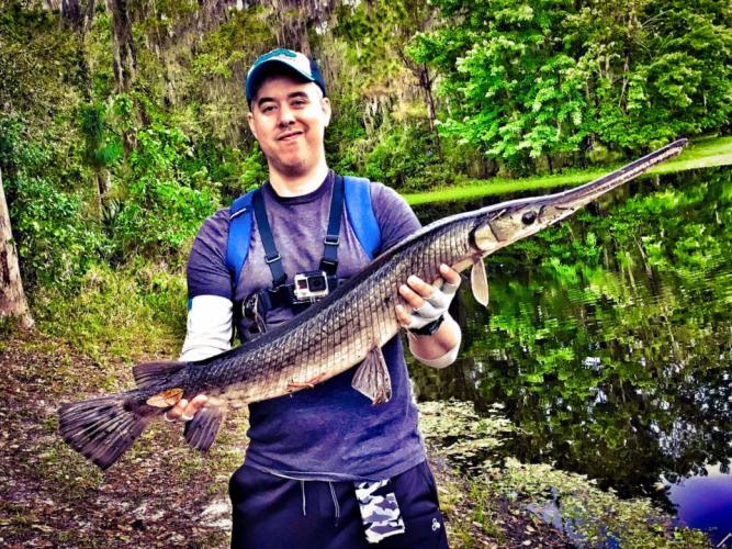 Braggin' Board Photo: River Monster! Longnose Gar