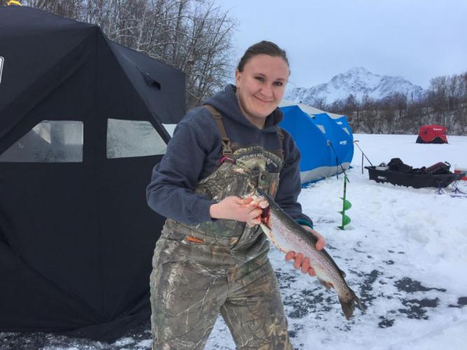 Braggin' Board Photo: Winter Trout