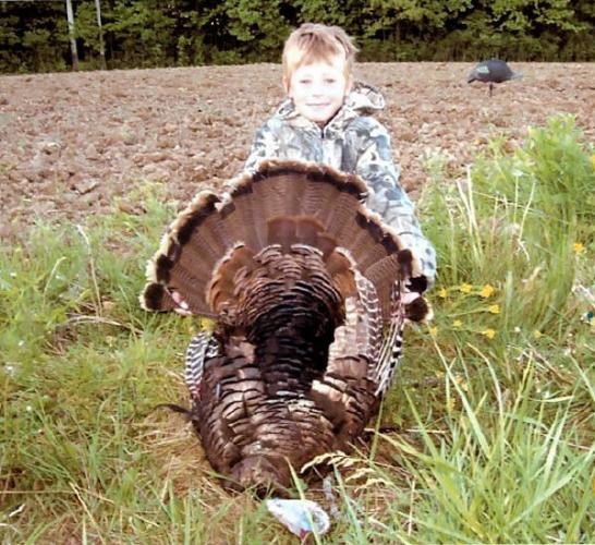 Braggin' Board Photo: Chase (9 yrs) 1st Turkey