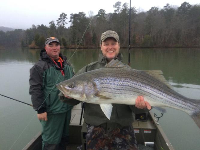 Braggin' Board Photo: Nice Striper
