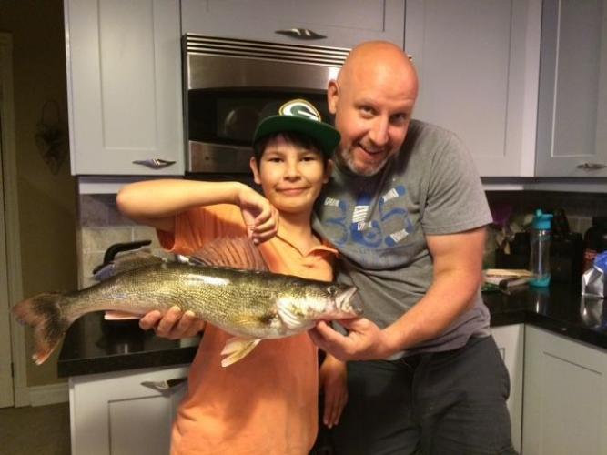Braggin' Board Photo: Nice walleye, Lake Nipissing