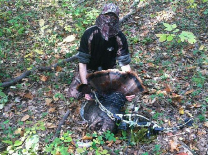 Braggin' Board Photo: 2012 - Gobbler - Archery - (8.5" Beard)