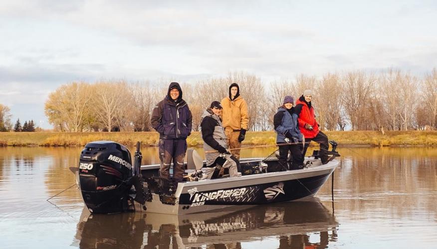Braggin' Board Photo: Cold Day Fishing Walleye