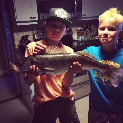 Braggin' Board Photo: Hunter's Walleye