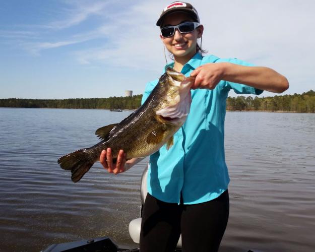 Braggin' Board Photo: Shearon Harris Bass Lunker
