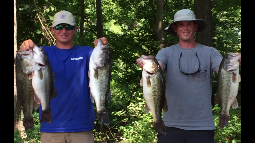 Braggin' Board Photo: Their bag weight was 31.96 lbs