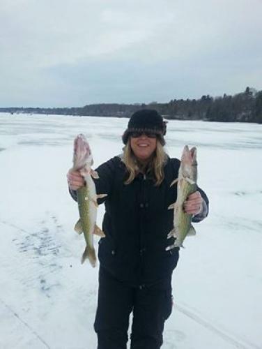 Braggin' Board Photo: Jenny"s Ice Fishing pics