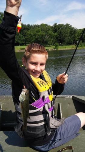 Braggin' Board Photo: May son's first bass
