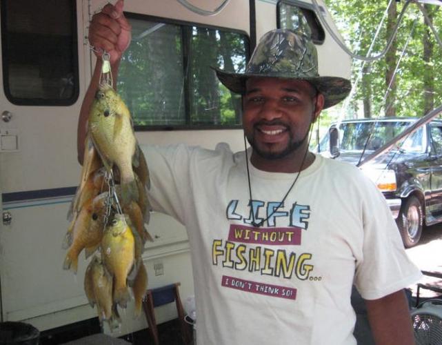 Braggin' Board Photo: Fishing at the Spillway
